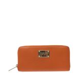 Carteira-Michael-Kors-Couro-Laranja