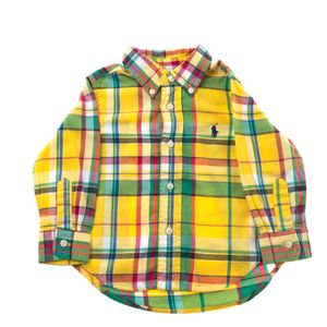 Camisa Infantil Ralph Lauren Amarelo e Verde