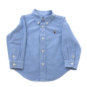 Camisa Infantil Ralph Lauren Azul