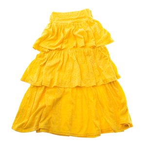Saia Mixed Infantil Tecido Amarelo