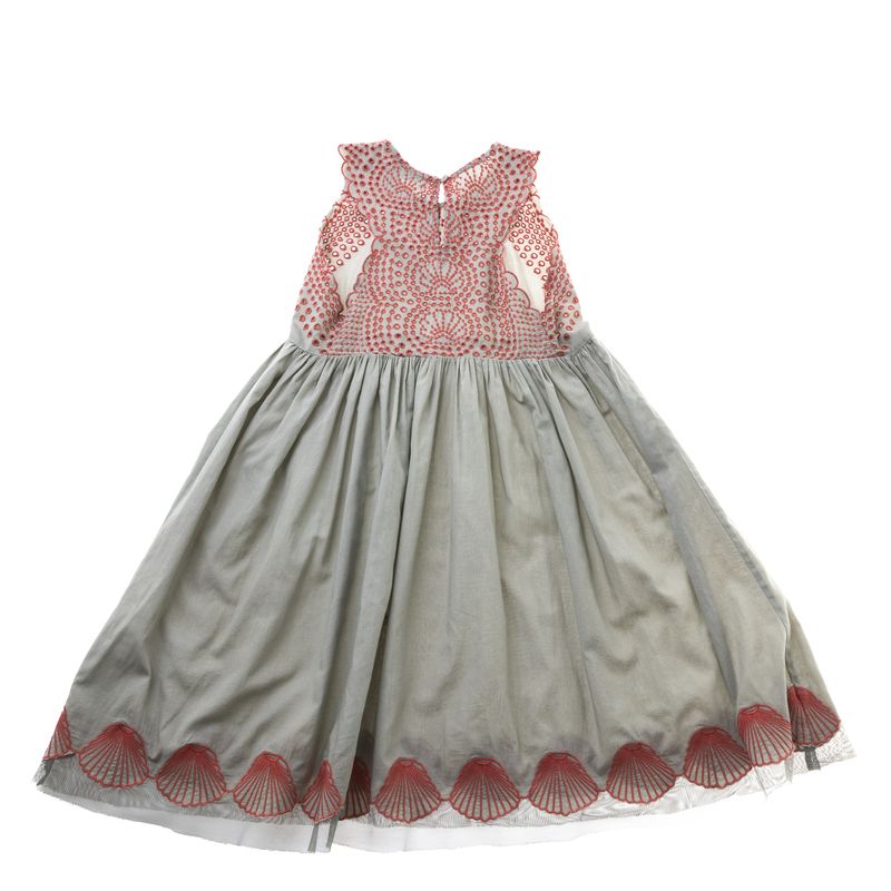 Vestido-Stella-McCartney-Infantil-Cinza-e-Bordado-Salmao