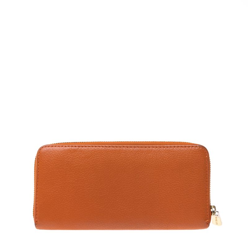 Carteira-Michael-Kors-Couro-Laranja