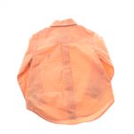 Camisa-Infantil-Ralph-Lauren-Xadrez-Laranja