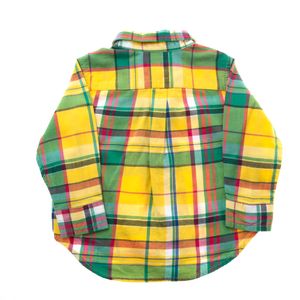 Camisa Infantil Ralph Lauren Amarelo e Verde