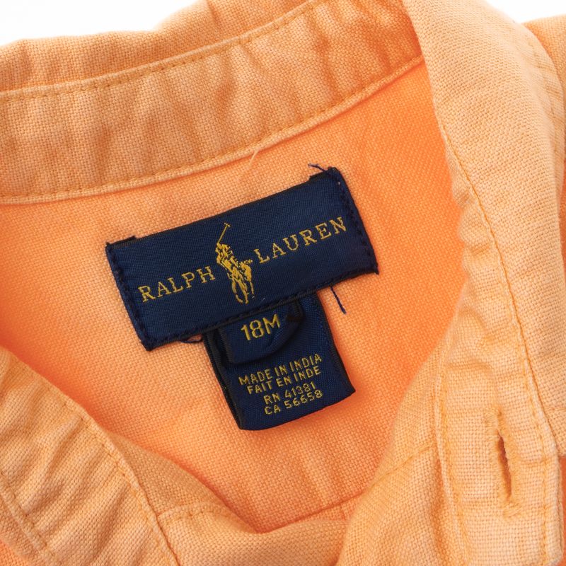 Camisa-Infantil-Ralph-Lauren-Laranja
