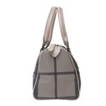 Bolsa-Burberry-Bowler-Xadrez-Cinza