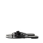 Sandalia-Rasteira-Chanel-Camelia-Preta