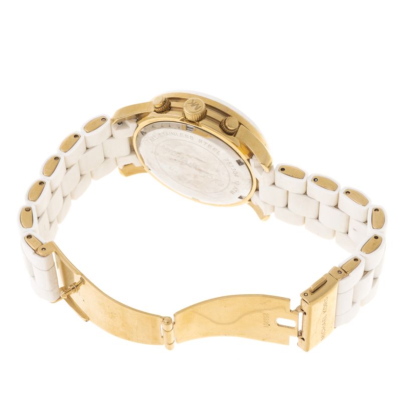 Relogio-Michael-Kors-MK-5145-Branco-e-Dourado