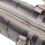 Bolsa-Burberry-Bowler-Xadrez-Cinza