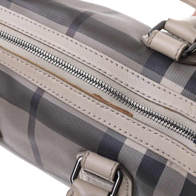 Bolsa-Burberry-Bowler-Xadrez-Cinza