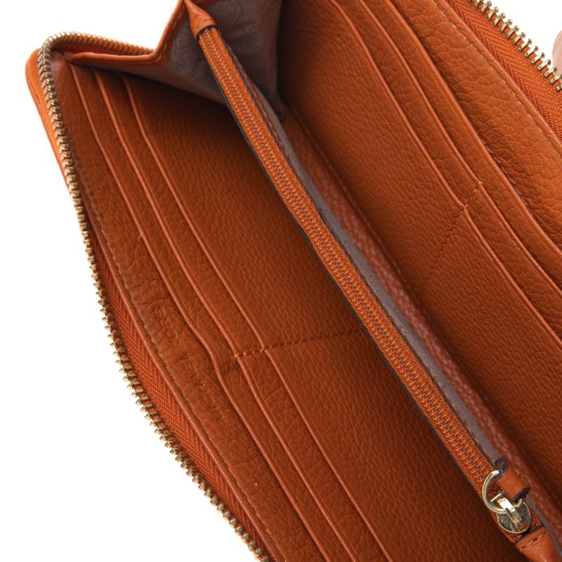 Carteira-Michael-Kors-Couro-Laranja