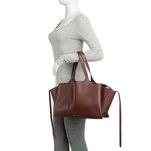 Bolsa Céline Tote Couro Vinho