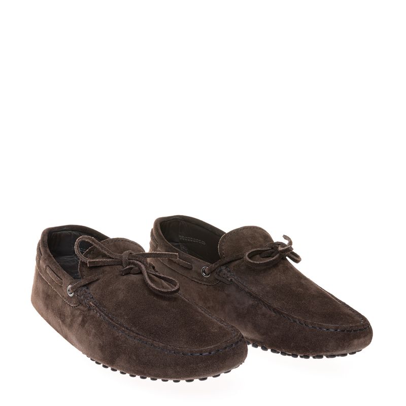 Mocassim-Tod-s-Camurca-Marrom