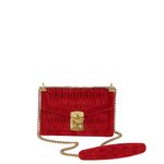 Bolsa-Miu-Miu-Matelasse-Veludo-Vermelha