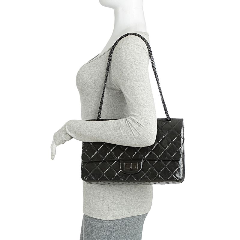 Bolsa-Chanel-2.55-Reissue-Couro-Preto