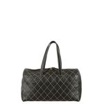 Mala-Chanel-Surpique-Duffle-XL-Couro-Preto