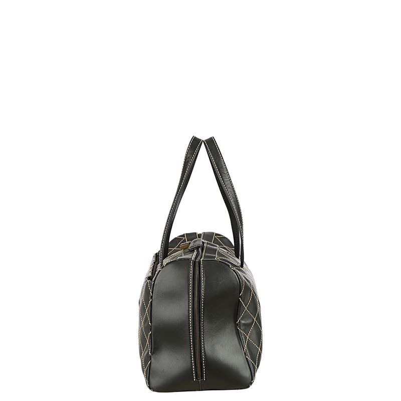 Mala-Chanel-Surpique-Duffle-XL-Couro-Preto