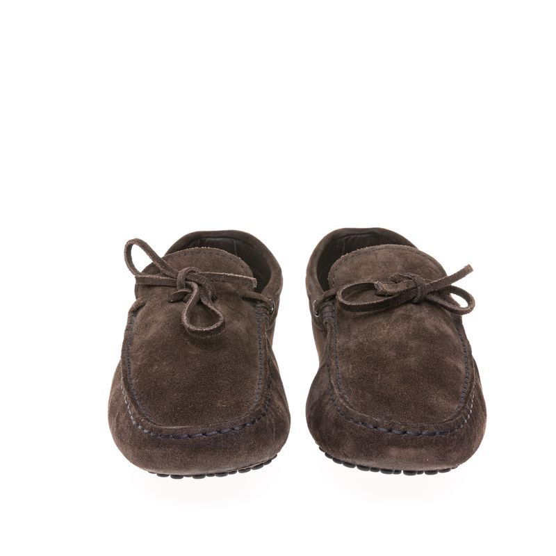 Mocassim-Tod-s-Camurca-Marrom