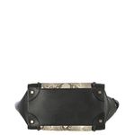 Bolsa-Celine-Luggage-Couro-Preto-e-Python