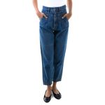 Calca-Jeans-Framed-Cintura-Alta-com-Pregas