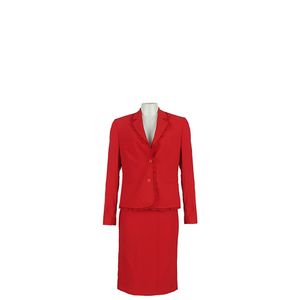 Conjunto Valentino Tecido Vermelho