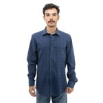 Camisa-Burberry-Xadrez-Azul