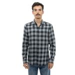 Camisa-Givenchy-Xadrez-Branco-e-Preto