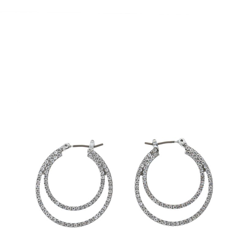 Brinco-Swarovski-Argola-Dupla-Prateado-com-Cristais