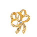 Broche-Swarovski-Laco-Dourado-com-Cristais