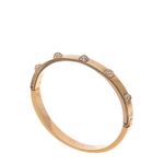 Bracelete-Swarovski-Fino-Oval-Rose-com-Studs-de-Cristal