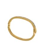 Bracelete-Swarovski-Fino-Oval-Dourado-com-Cristais