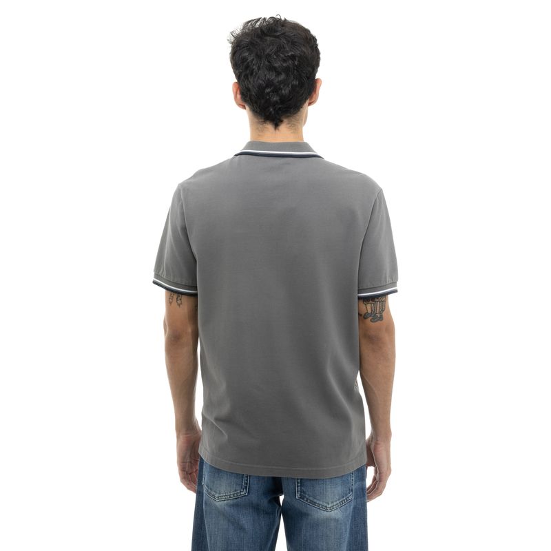 Blusa-Polo-Prada-Infantil-Cinza