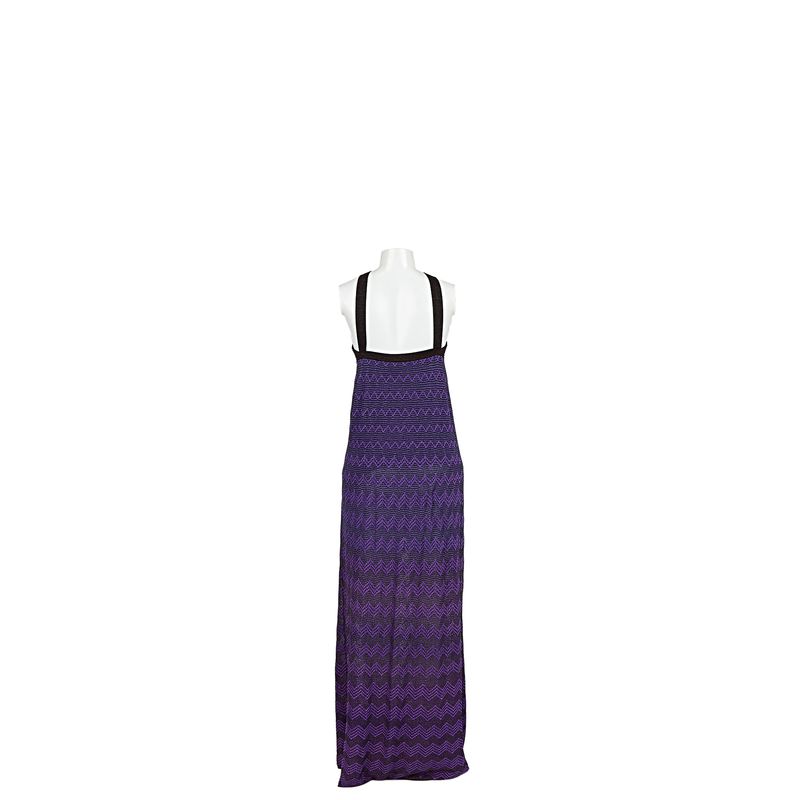 Vestido-Missoni-Roxo-e-Marrom