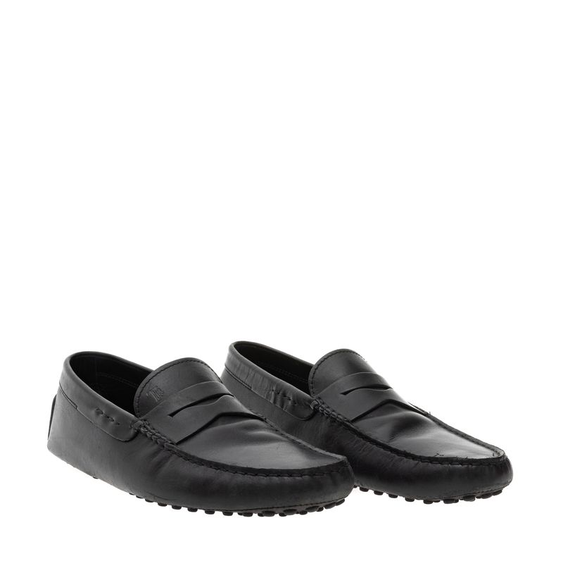 Mocassim-Tod-s-Couro-Preto