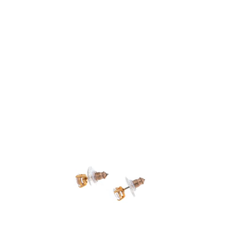 Brinco-Swarovski-Solitario-Dourado-e-Cristal