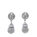 Brinco-de-Pressao-Swarovski-Pendente-Prateado-e-Cristais