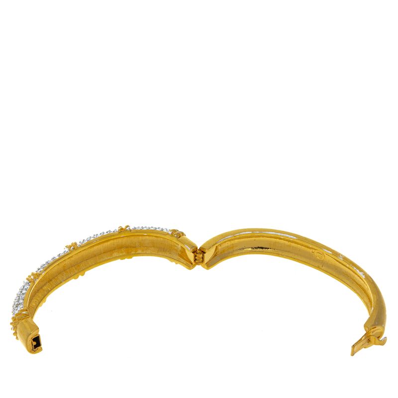 Bracelete-Swarovski-Dourado-com-Cristais