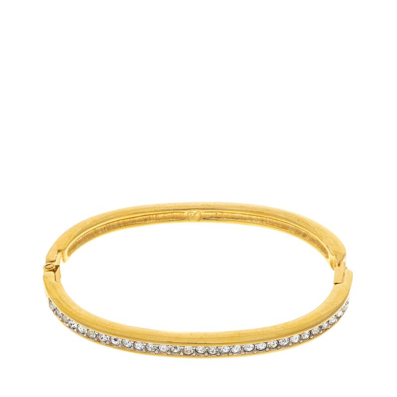 Bracelete-Swarovski-Fino-Oval-Dourado-com-Cristais