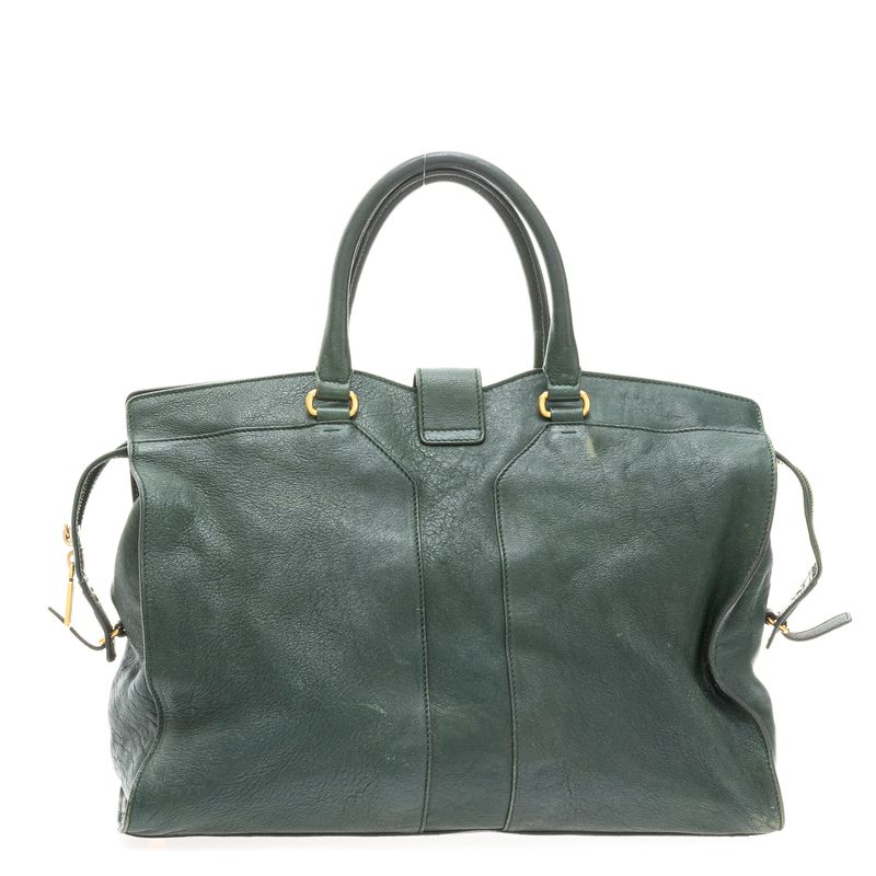 Bolsa-Saint-Laurent-Classic-Y-Chyc-Tote-Verde