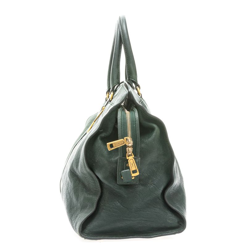 Bolsa-Saint-Laurent-Classic-Y-Chyc-Tote-Verde