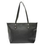 Bolsa-Coach-Tote-Saffiano-Preto