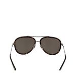 Oculos-Gucci-Acetato-Marrom-Metal-Prateado