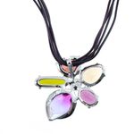 Colar-Swarovski-Flor-Cristais-Coloridos