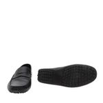 Mocassim-Tod-s-Couro-Preto