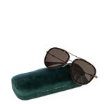 Oculos-Gucci-Acetato-Marrom-Metal-Prateado