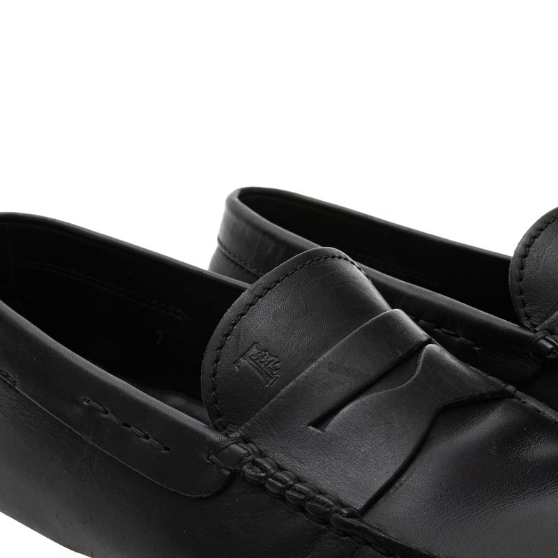 Mocassim-Tod-s-Couro-Preto