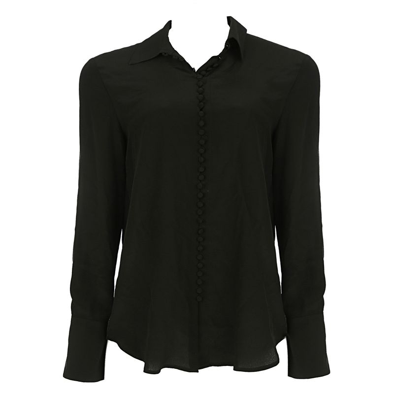 Camisa-Club-Monaco-Seda-Preta