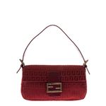 Bolsa-Fendi-Baghette-Zucchino-Vinho