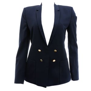 Blazer The Kooples Marinho Botões Dourados