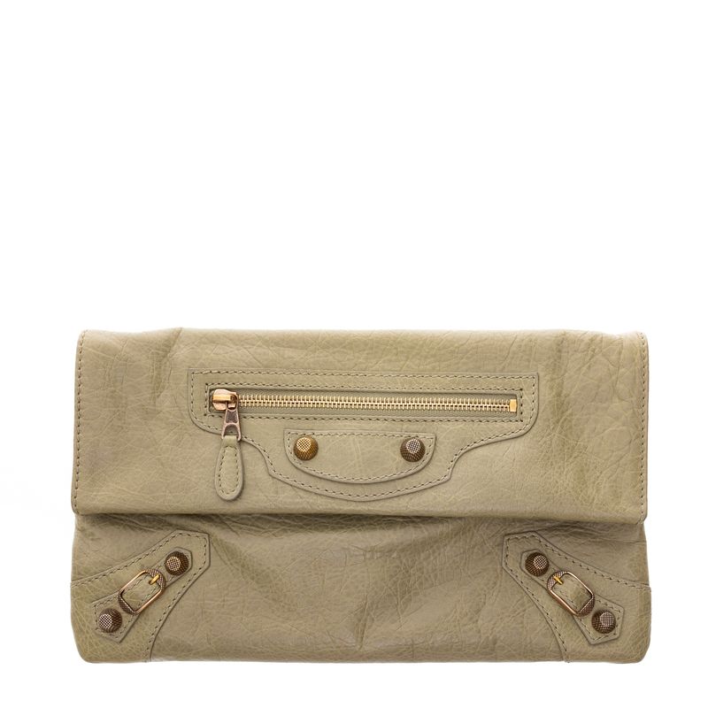 Clutch-Balenciaga-Motocross-Classic-Envelope-Bege